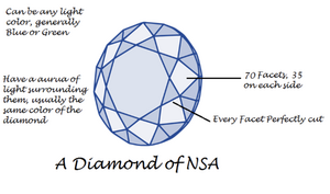 diagram of an NSA diamond